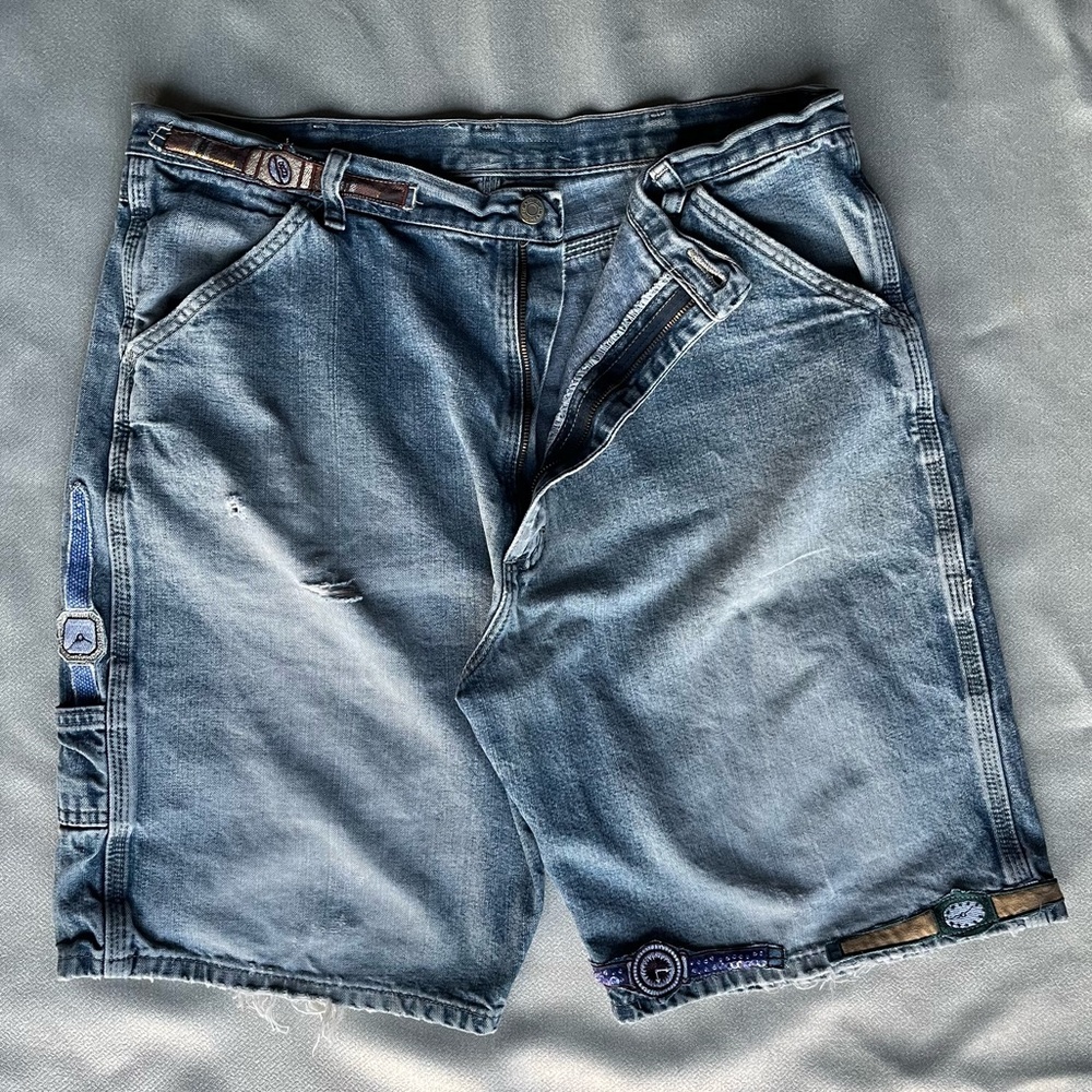 Vintage Wranglers carpenter jorts